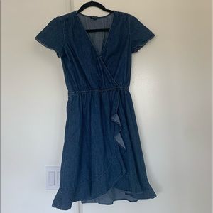 JCrew Jean material dress